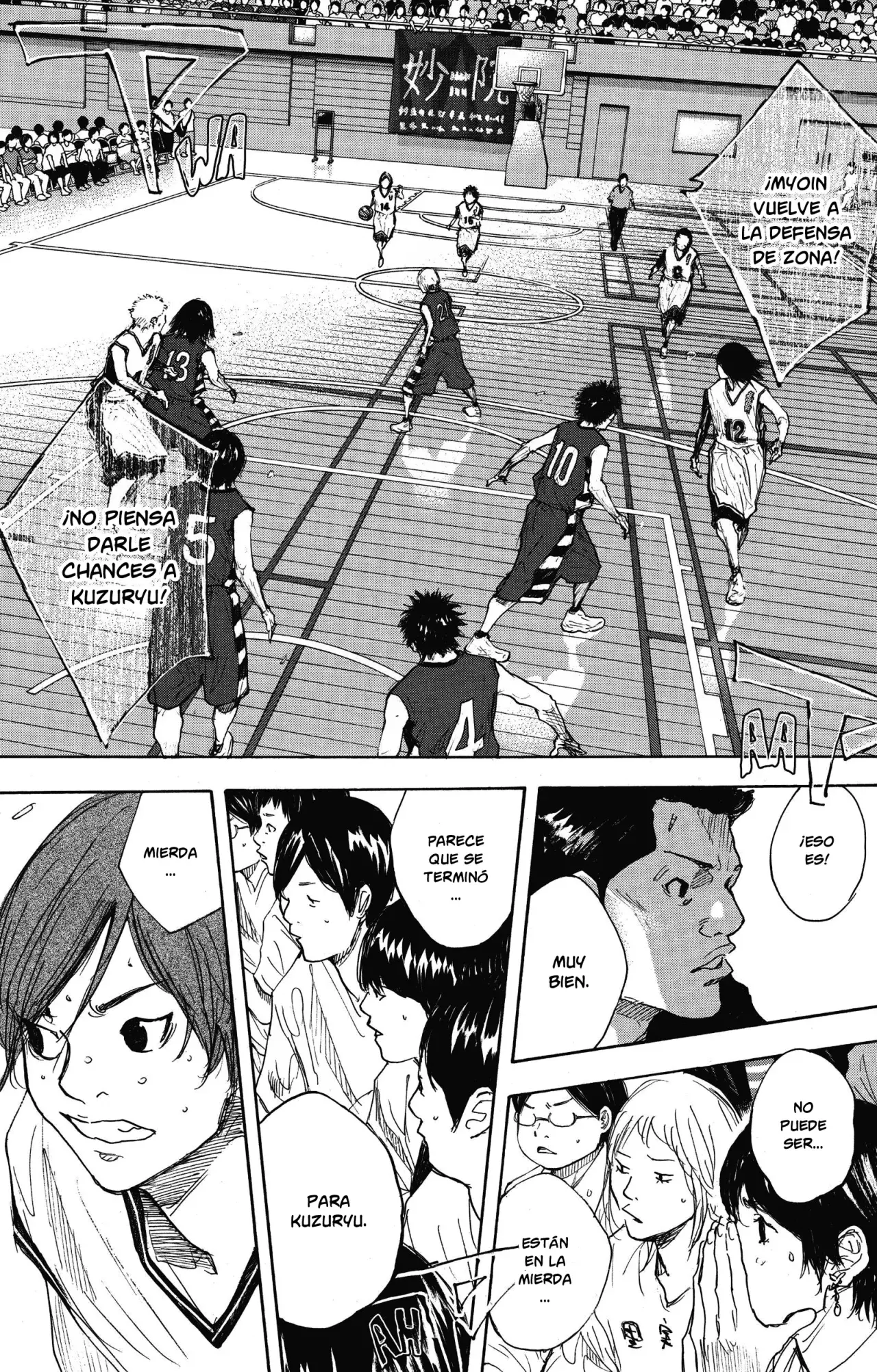 Ahiru no Sora capítulo 289, página 36