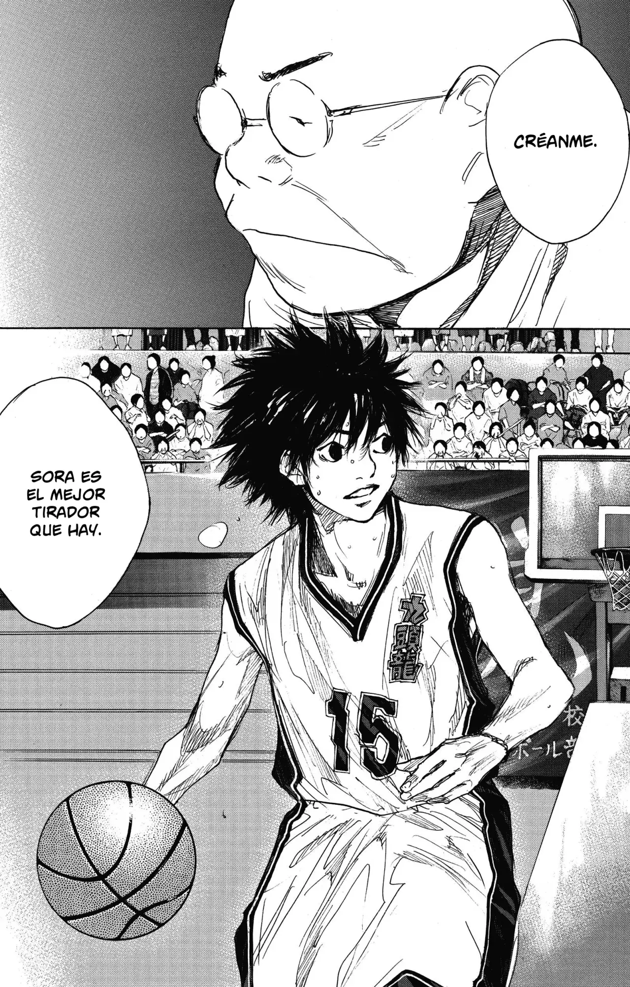 Ahiru no Sora capítulo 289, página 38