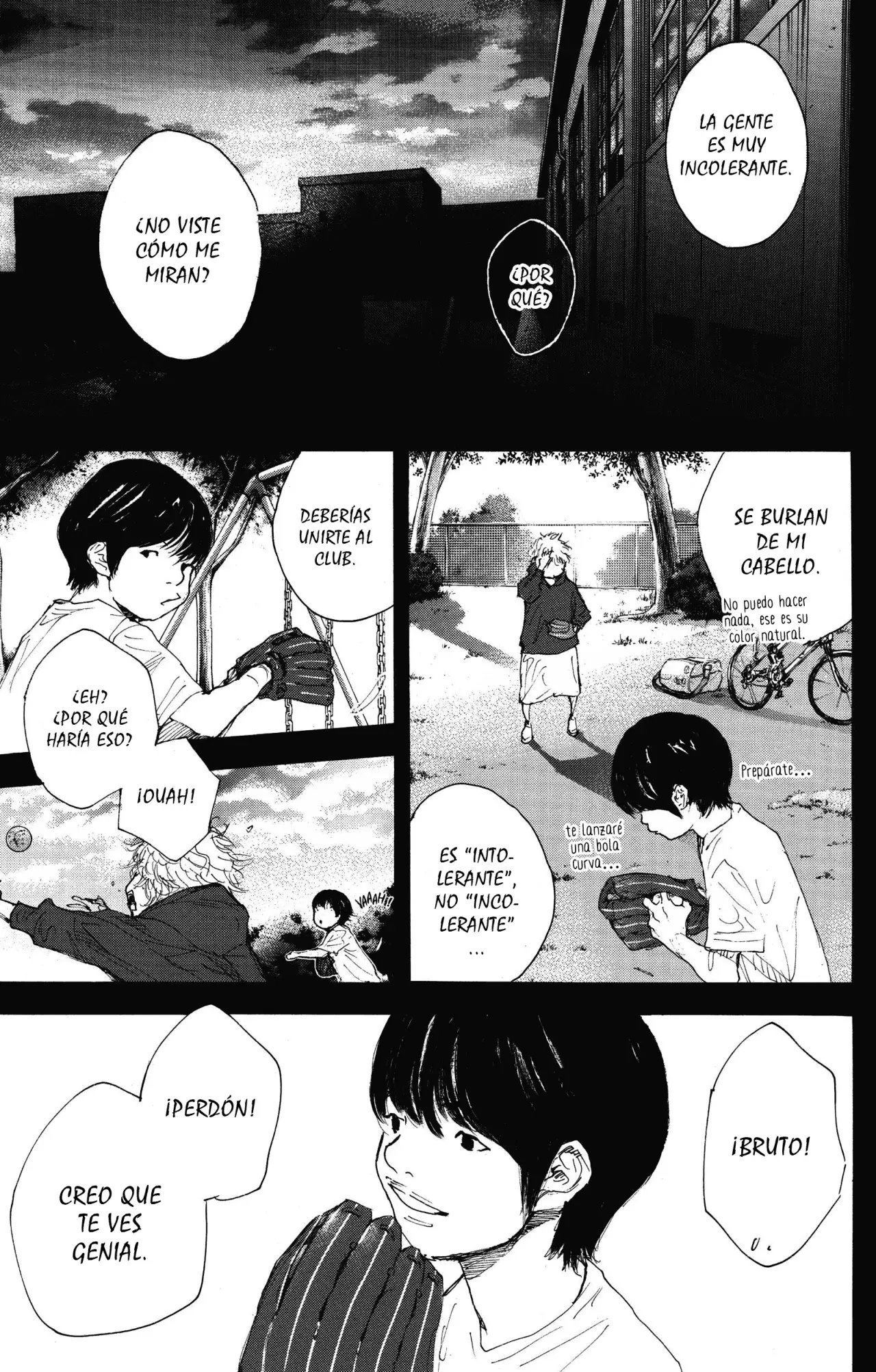 Ahiru no Sora capítulo 289, página 77