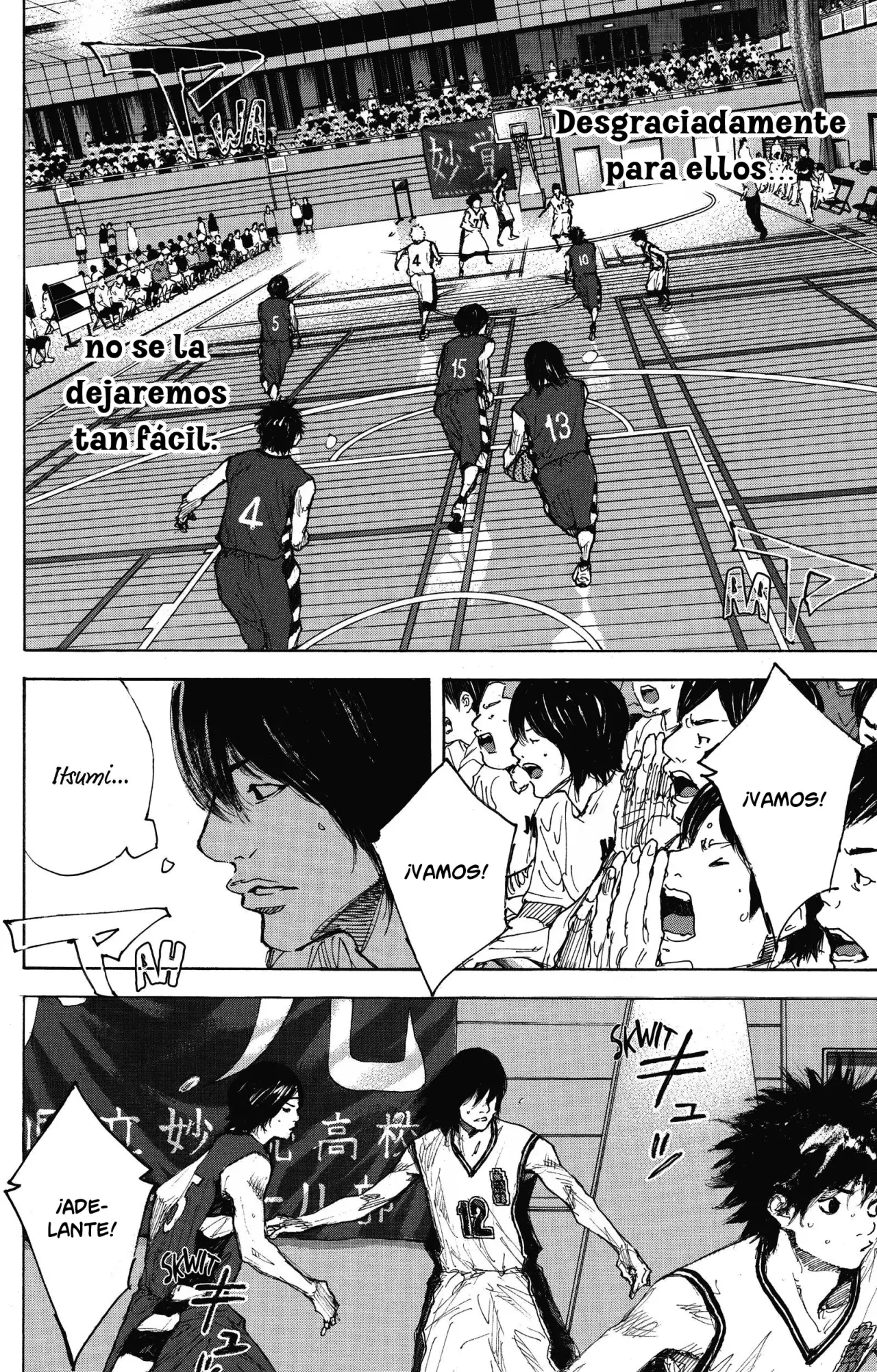 Ahiru no Sora capítulo 291, página 43