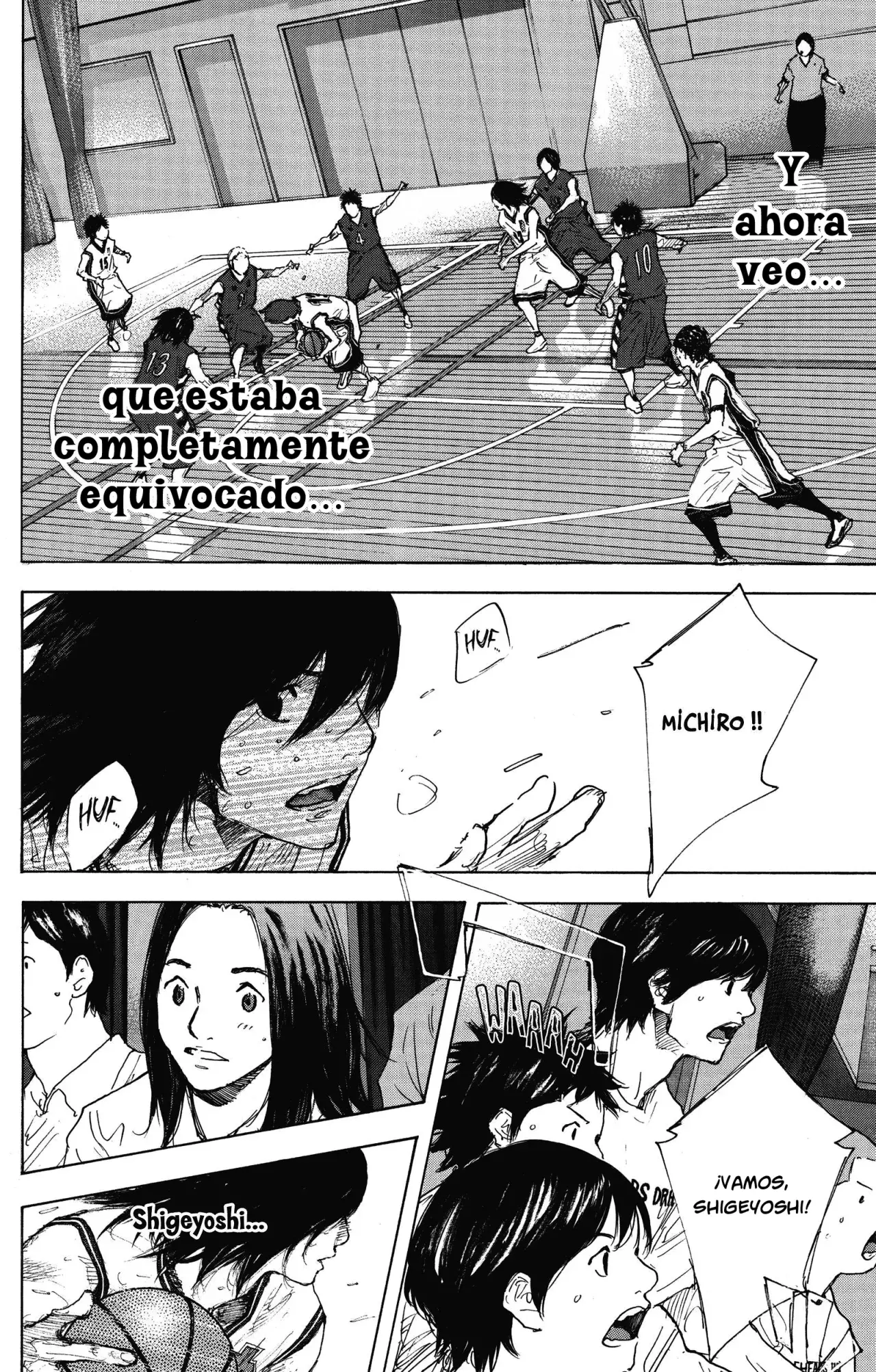 Ahiru no Sora capítulo 292, página 59