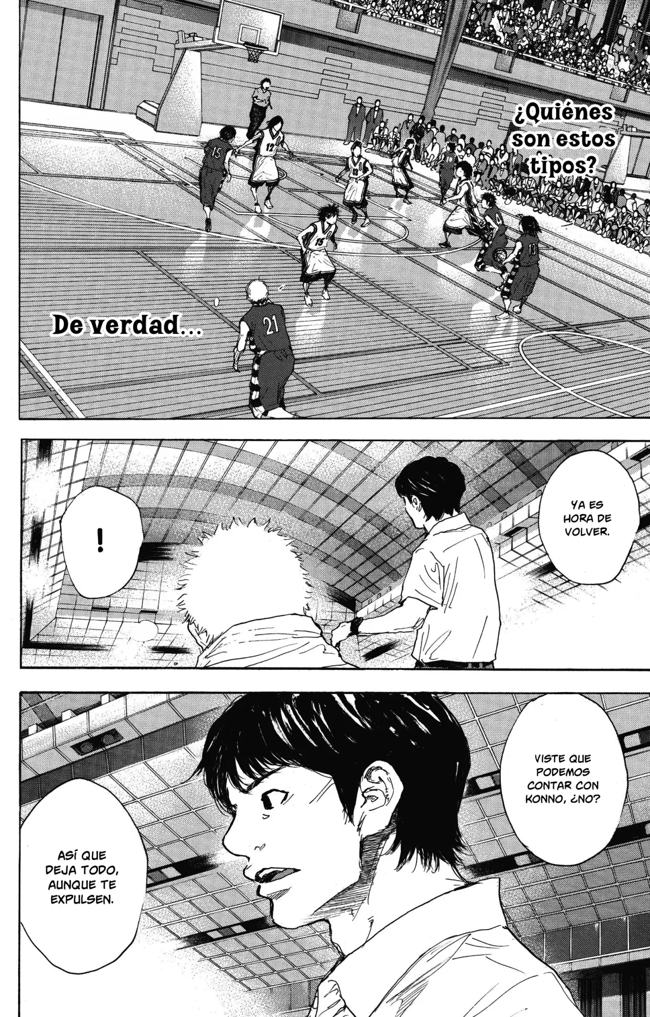 Ahiru no Sora capítulo 292, página 63