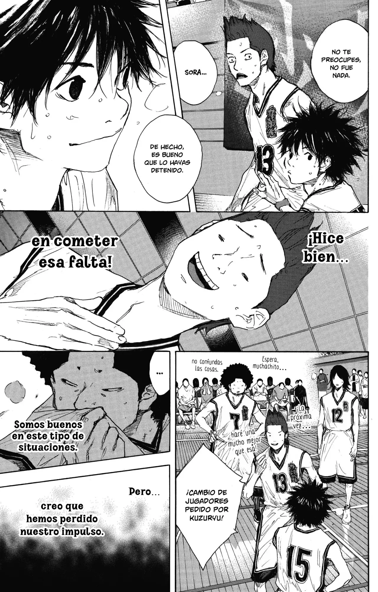 Ahiru no Sora capítulo 293, página 13
