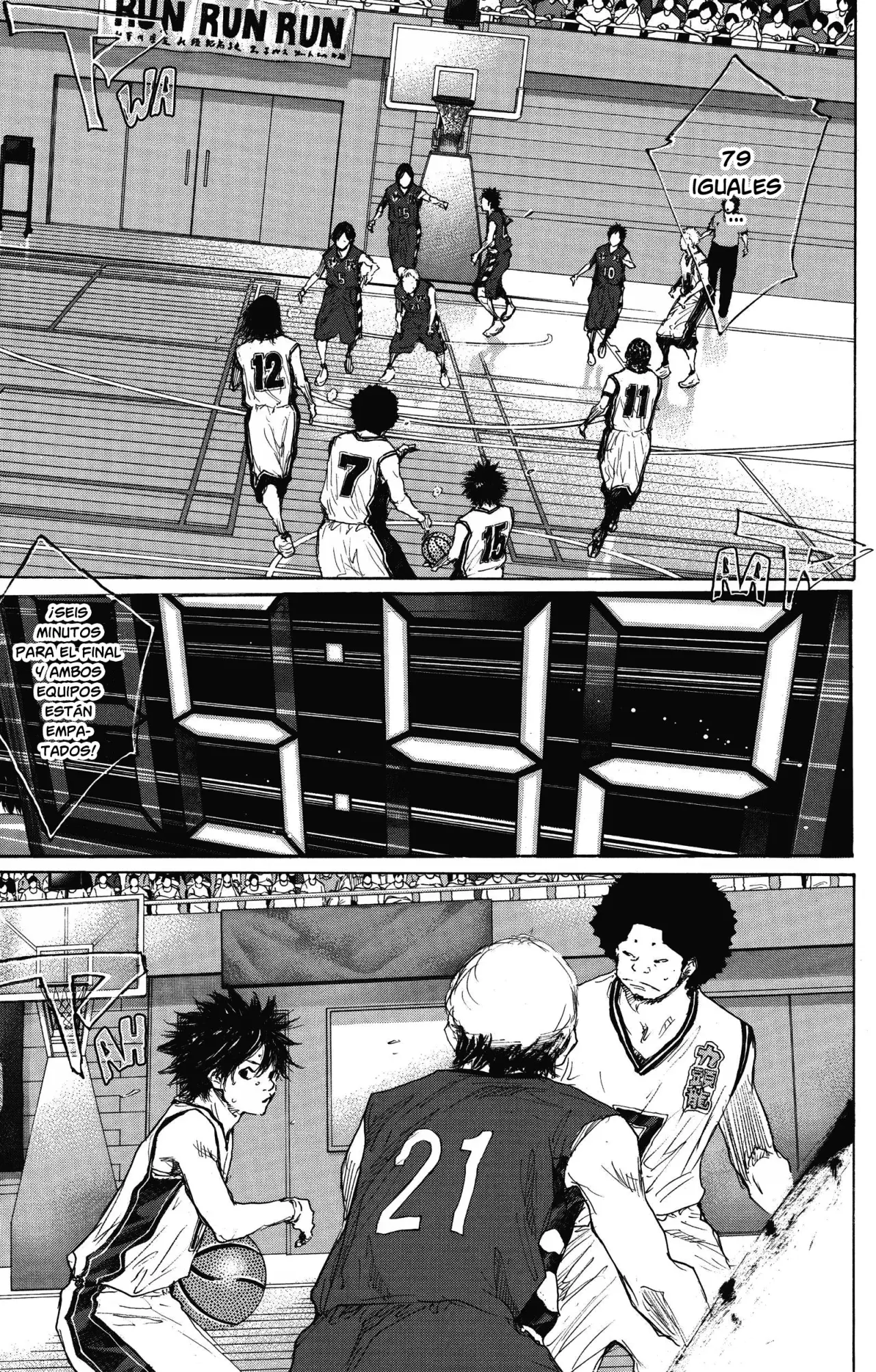 Ahiru no Sora capítulo 293, página 19