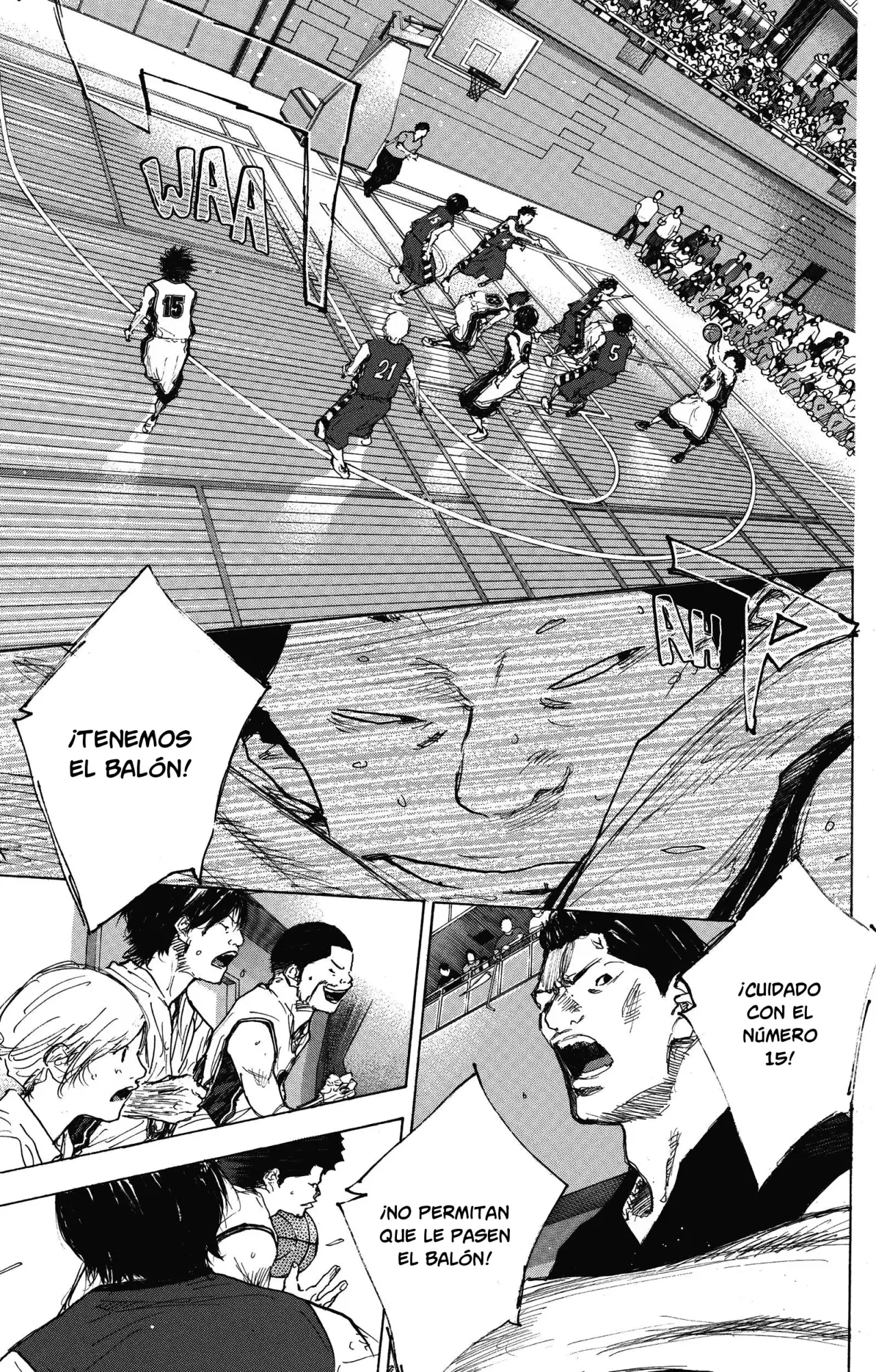 Ahiru no Sora capítulo 298.5, página 32