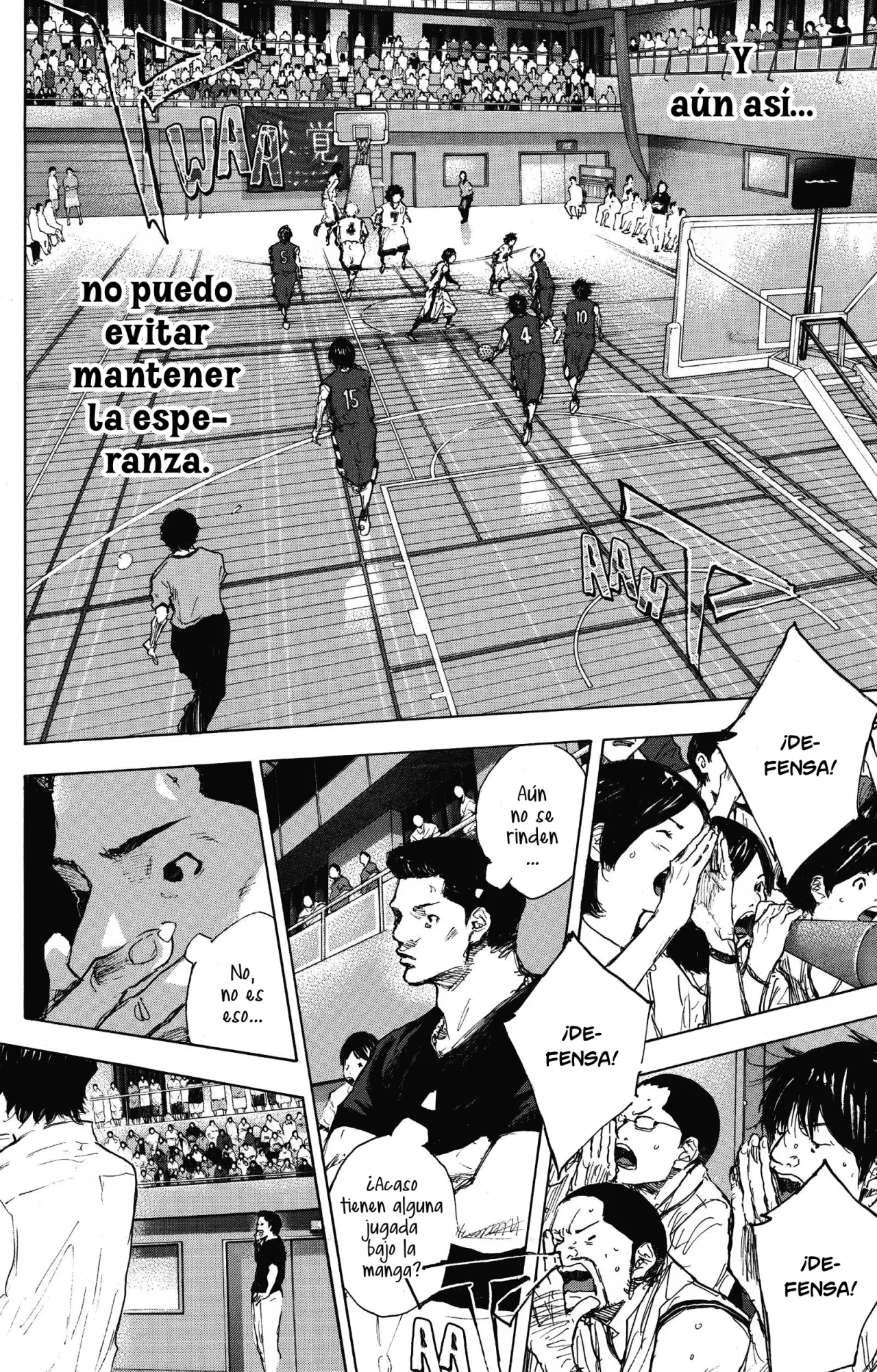 Ahiru no Sora capítulo 298, página 56