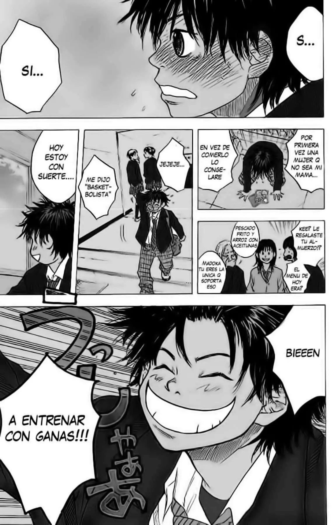 Ahiru no Sora capítulo 3, página 8