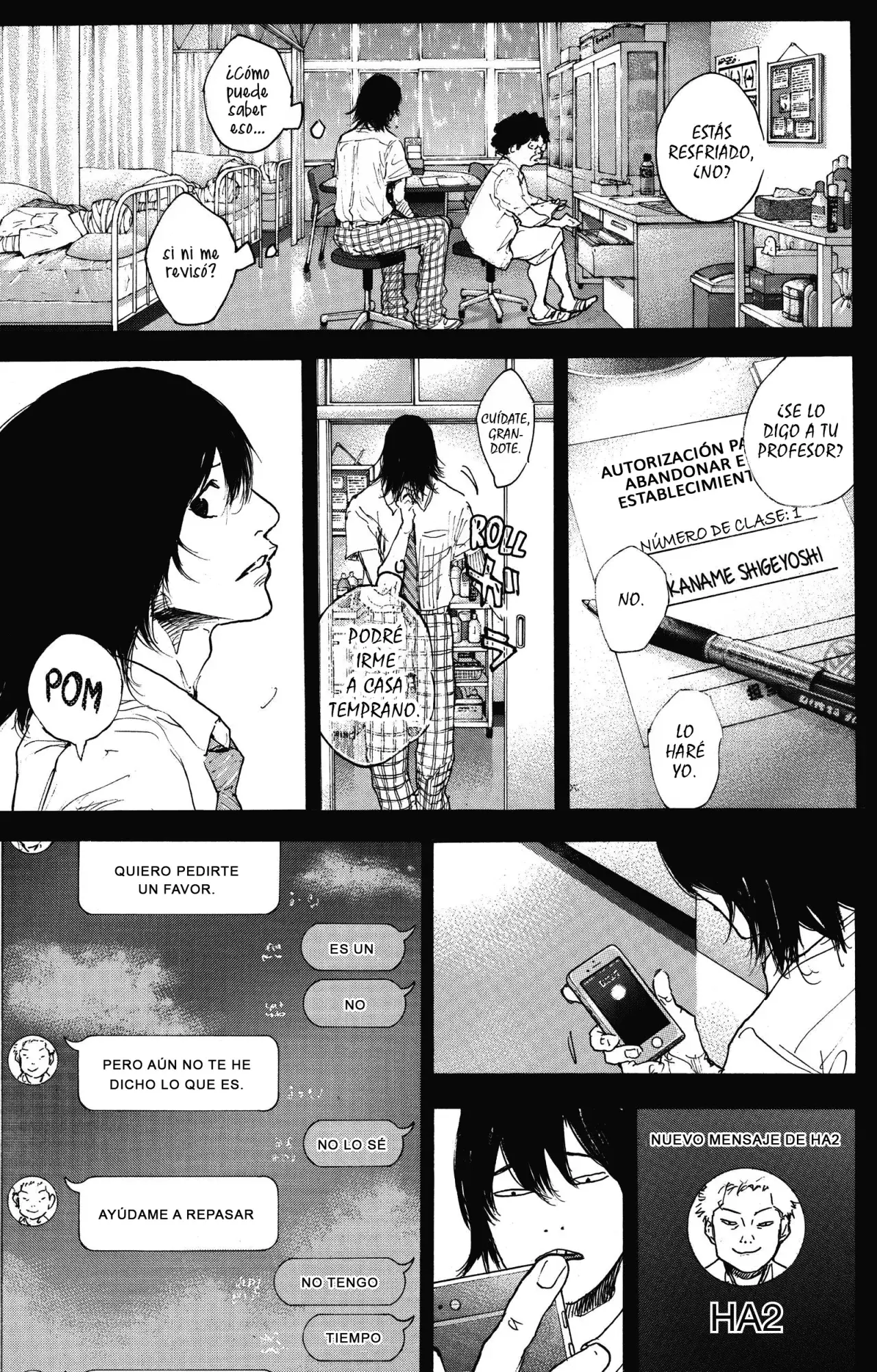 Ahiru no Sora capítulo 300, página 8