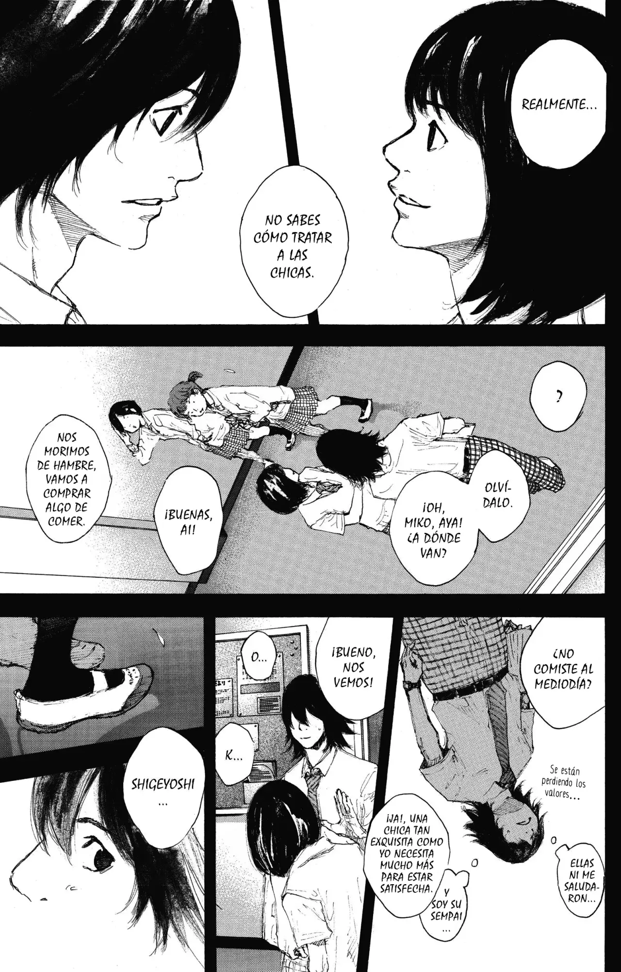 Ahiru no Sora capítulo 300, página 14