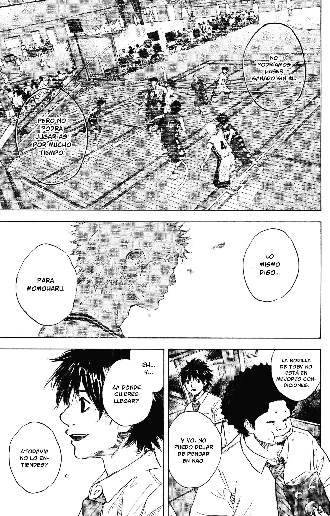 Ahiru no Sora capítulo 301, página 8