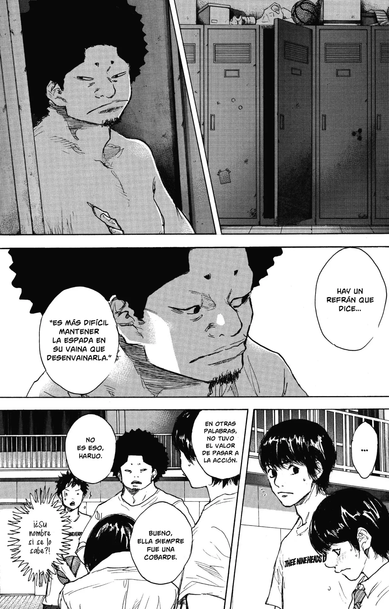 Ahiru no Sora capítulo 301, página 40