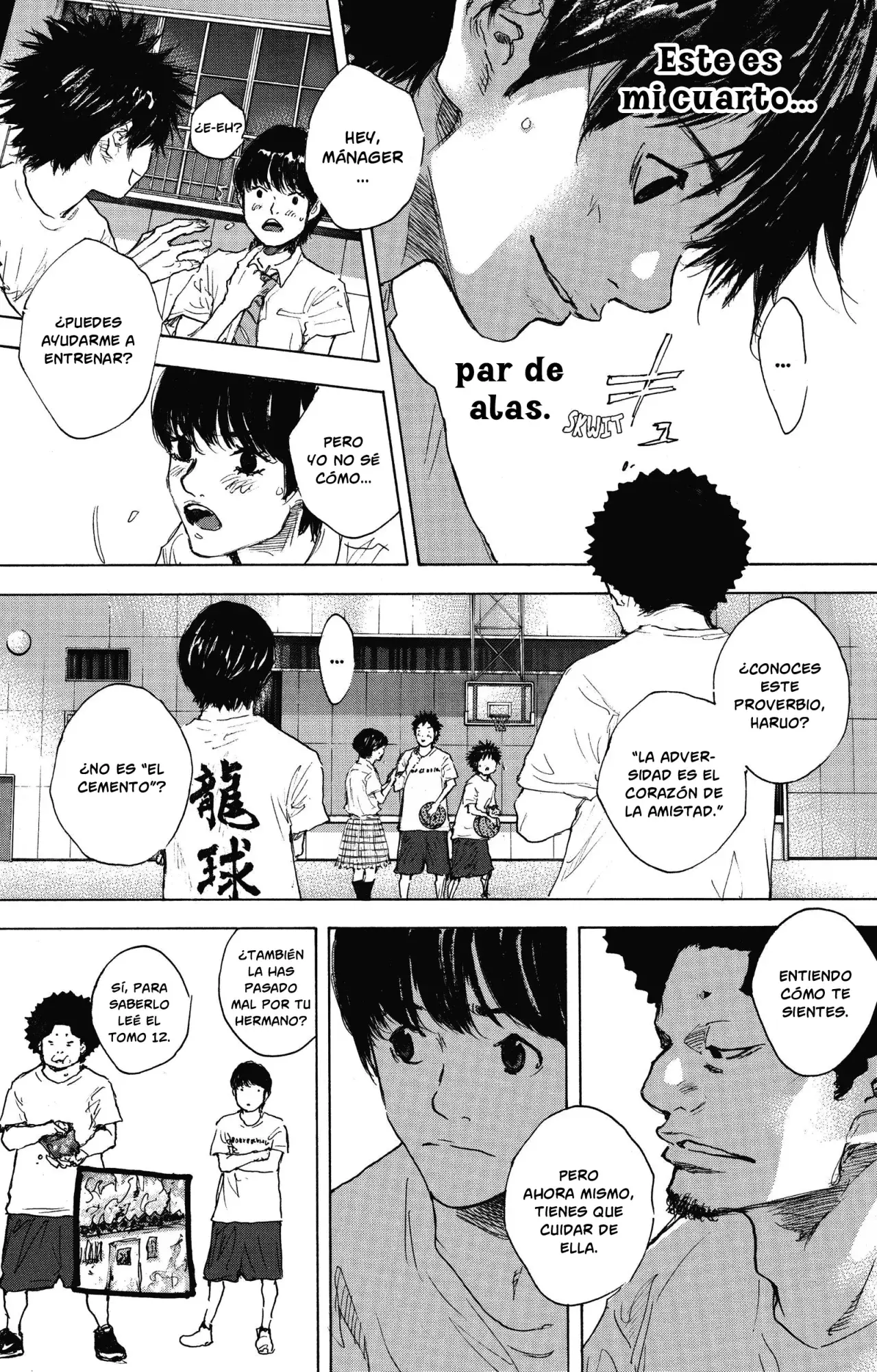 Ahiru no Sora capítulo 301, página 58
