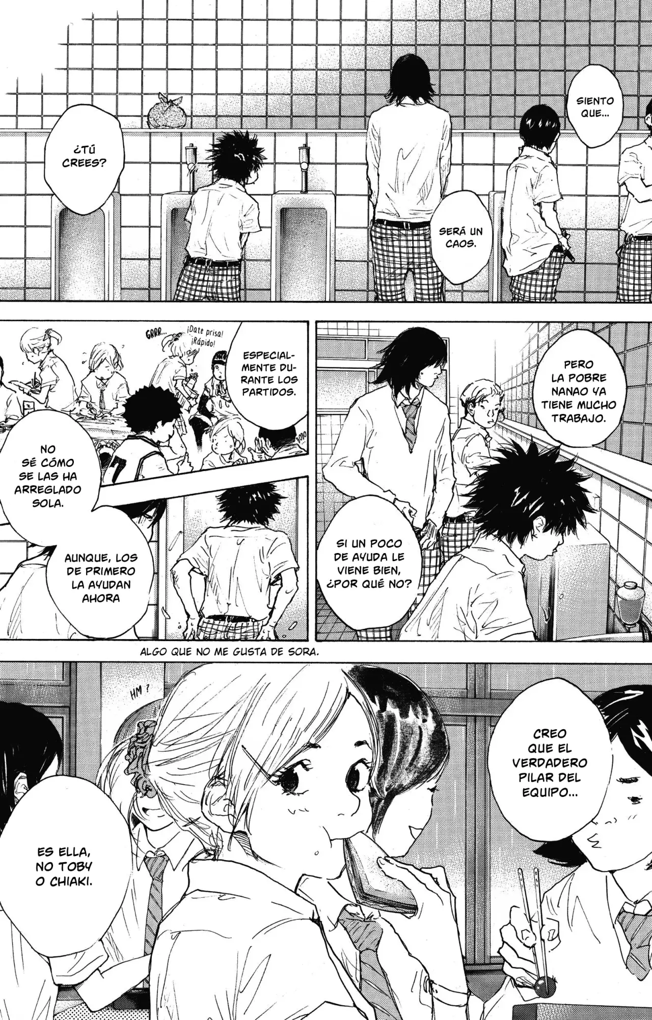 Ahiru no Sora capítulo 301, página 73