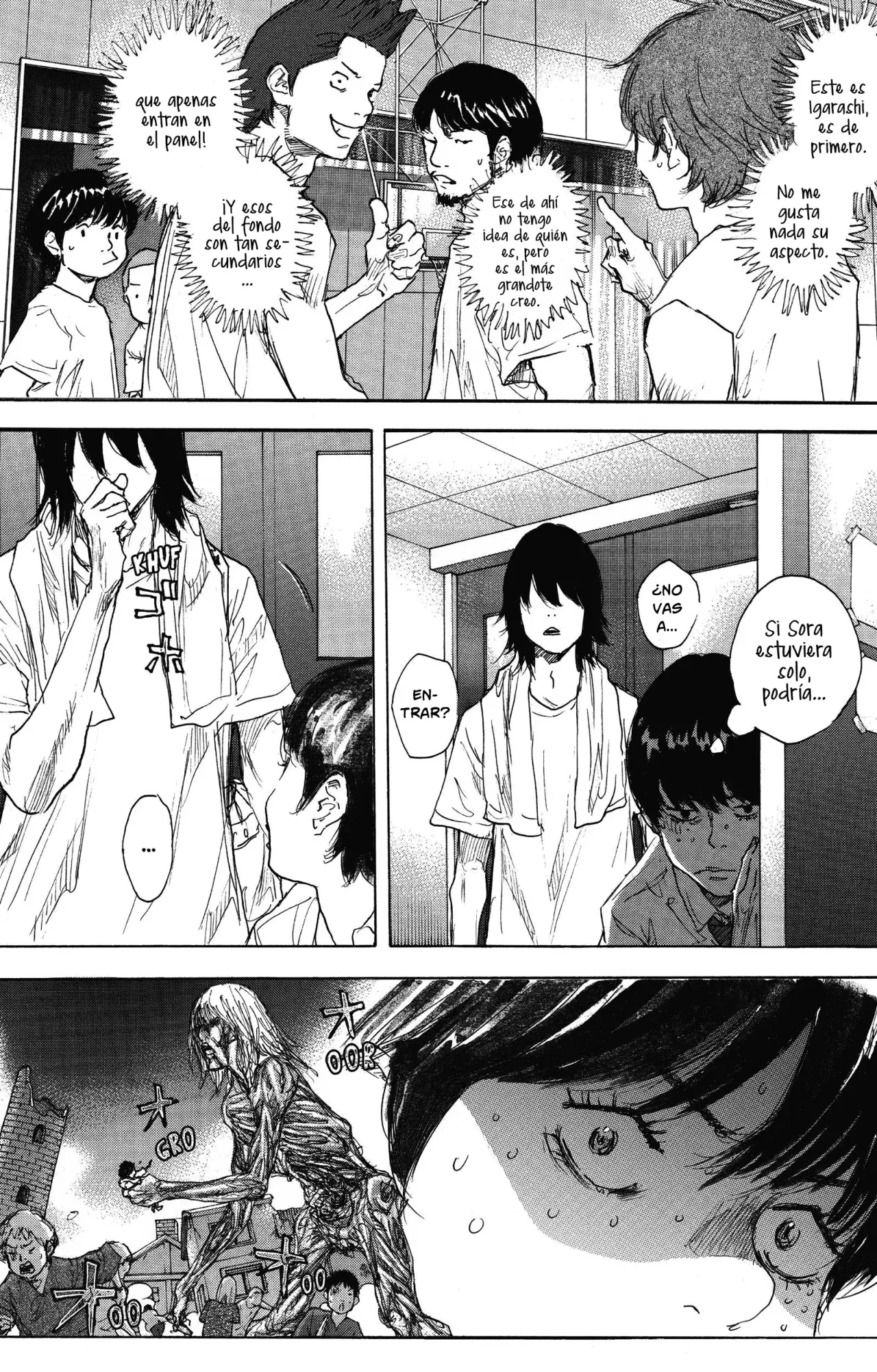 Ahiru no Sora capítulo 301, página 102
