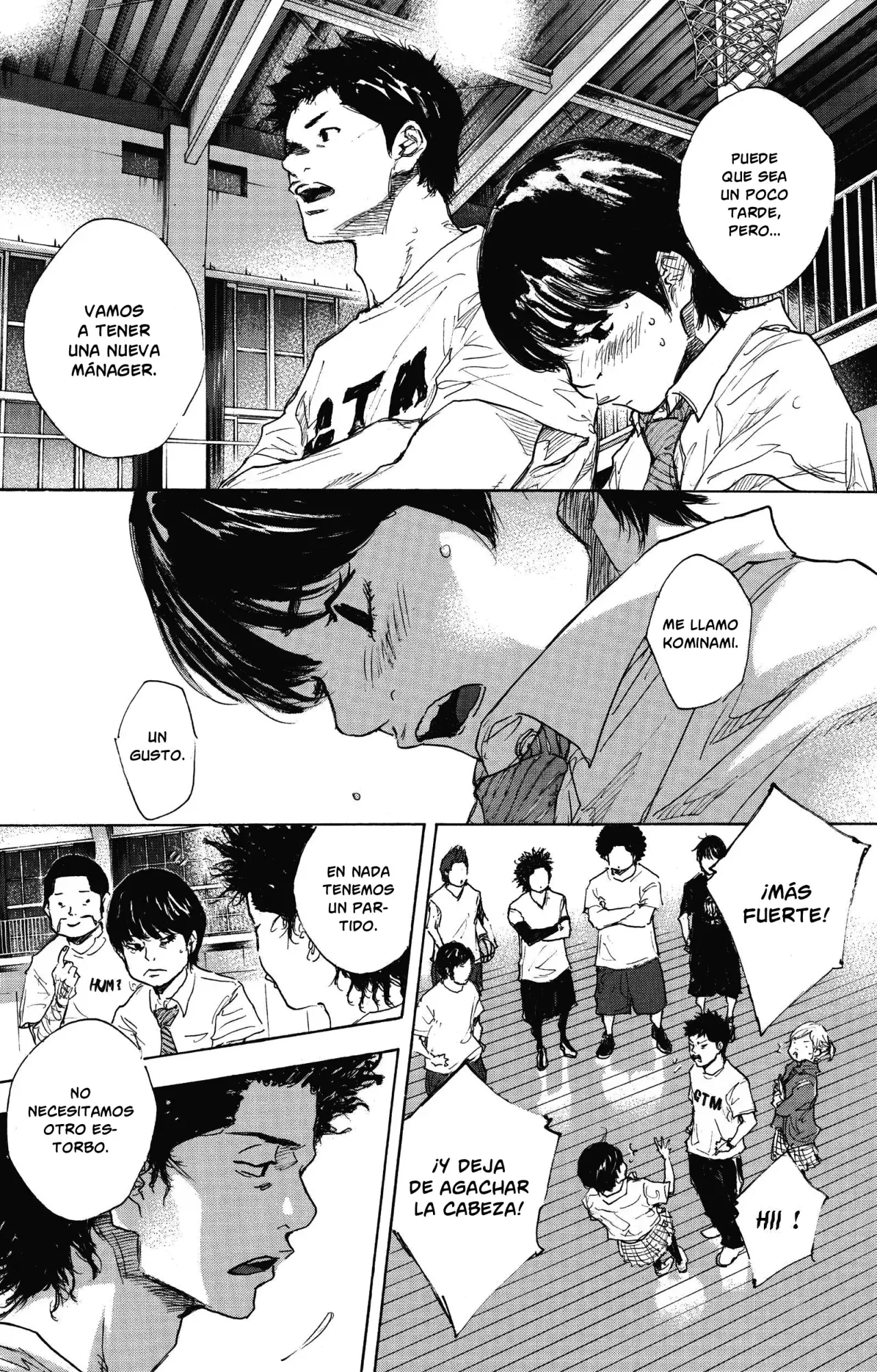 Ahiru no Sora capítulo 301, página 103