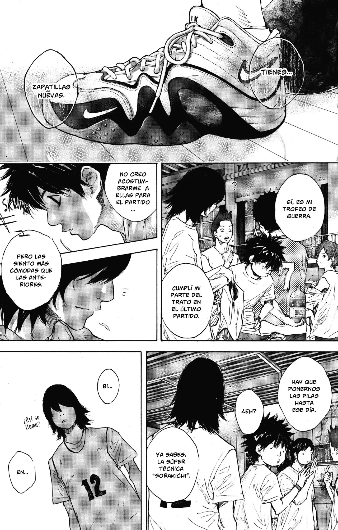 Ahiru no Sora capítulo 301, página 111