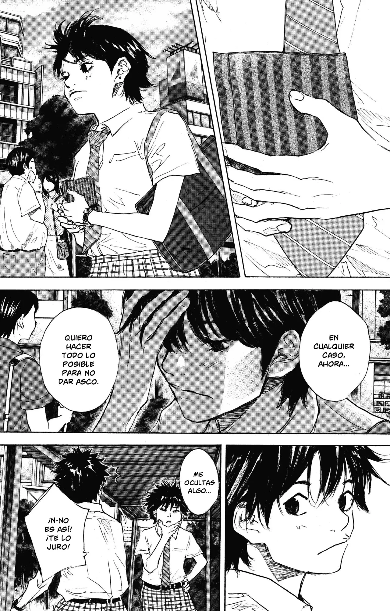 Ahiru no Sora capítulo 301, página 121