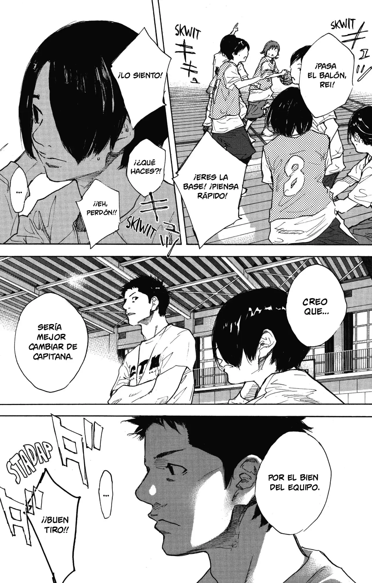 Ahiru no Sora capítulo 302, página 8