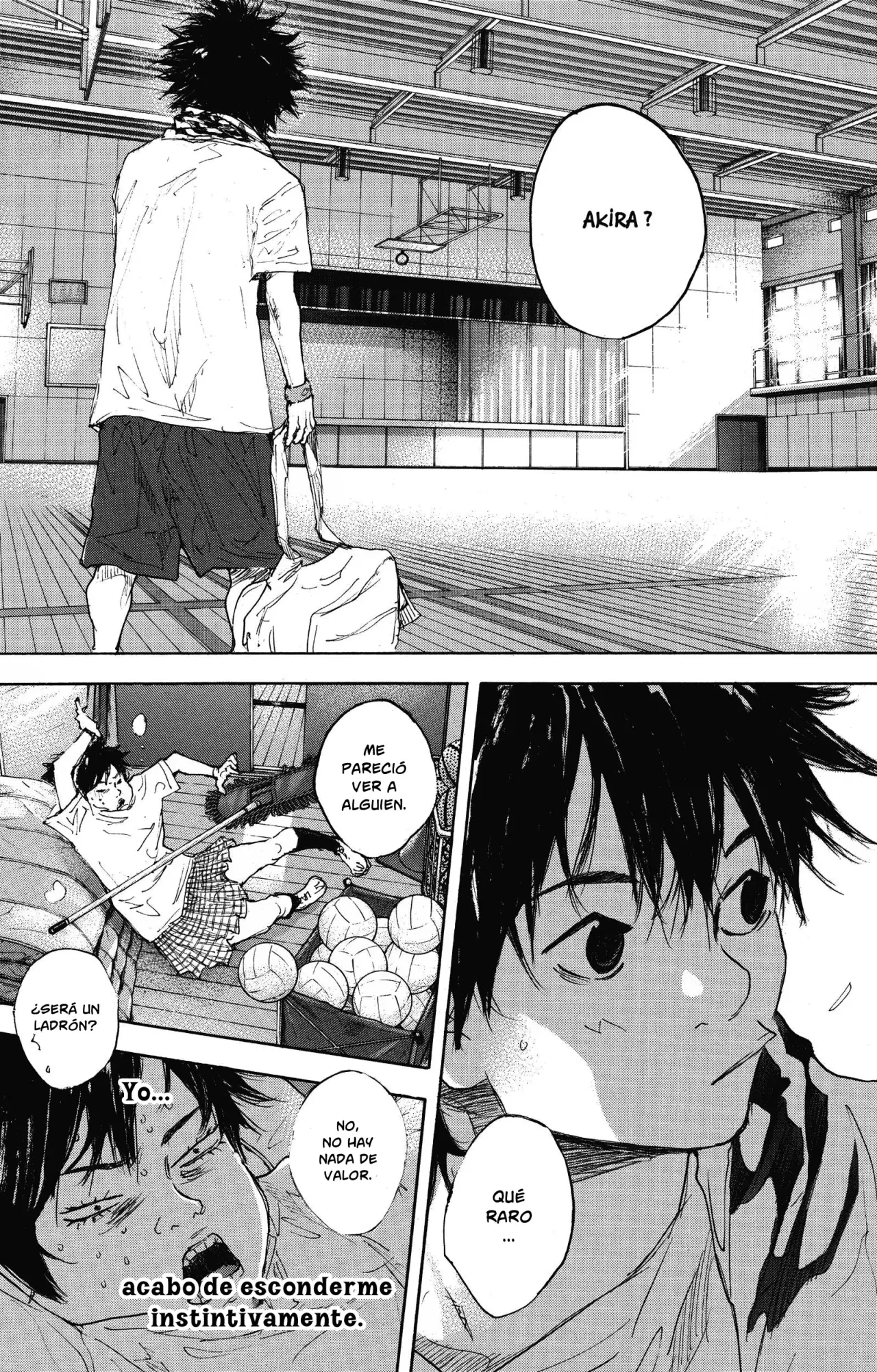 Ahiru no Sora capítulo 303, página 33