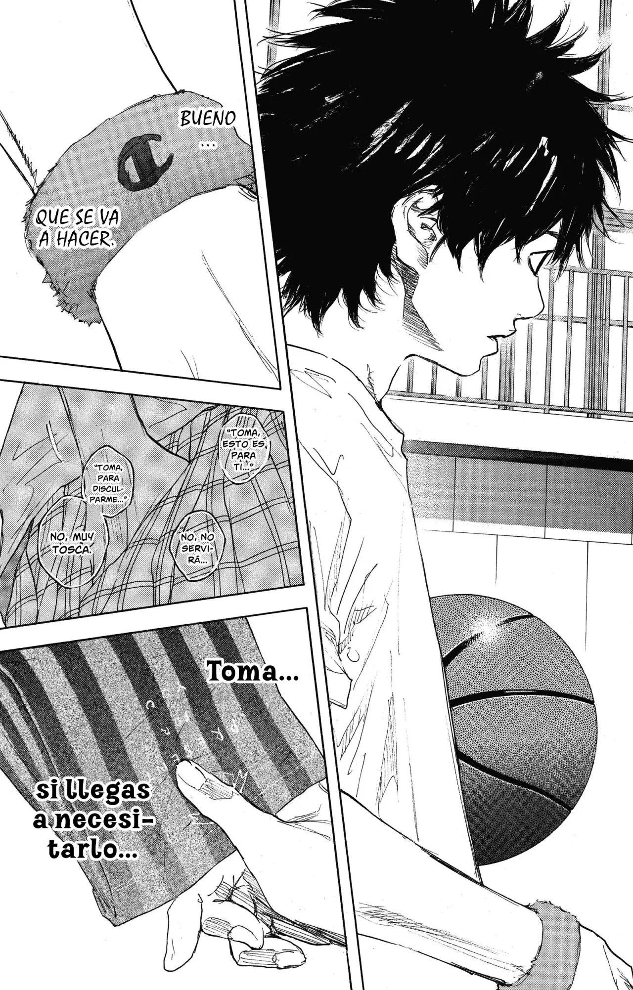 Ahiru no Sora capítulo 303, página 36