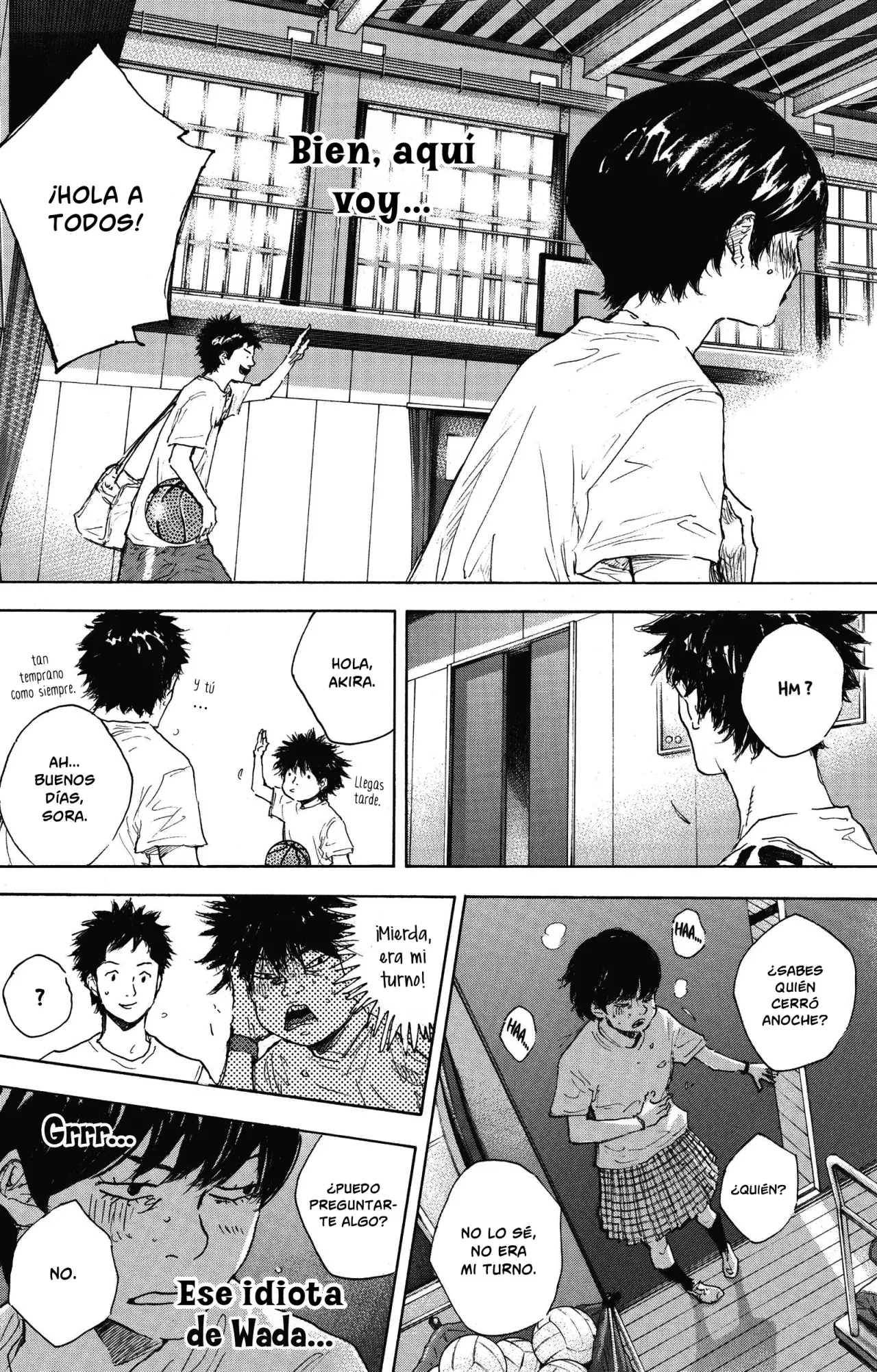 Ahiru no Sora capítulo 303, página 37