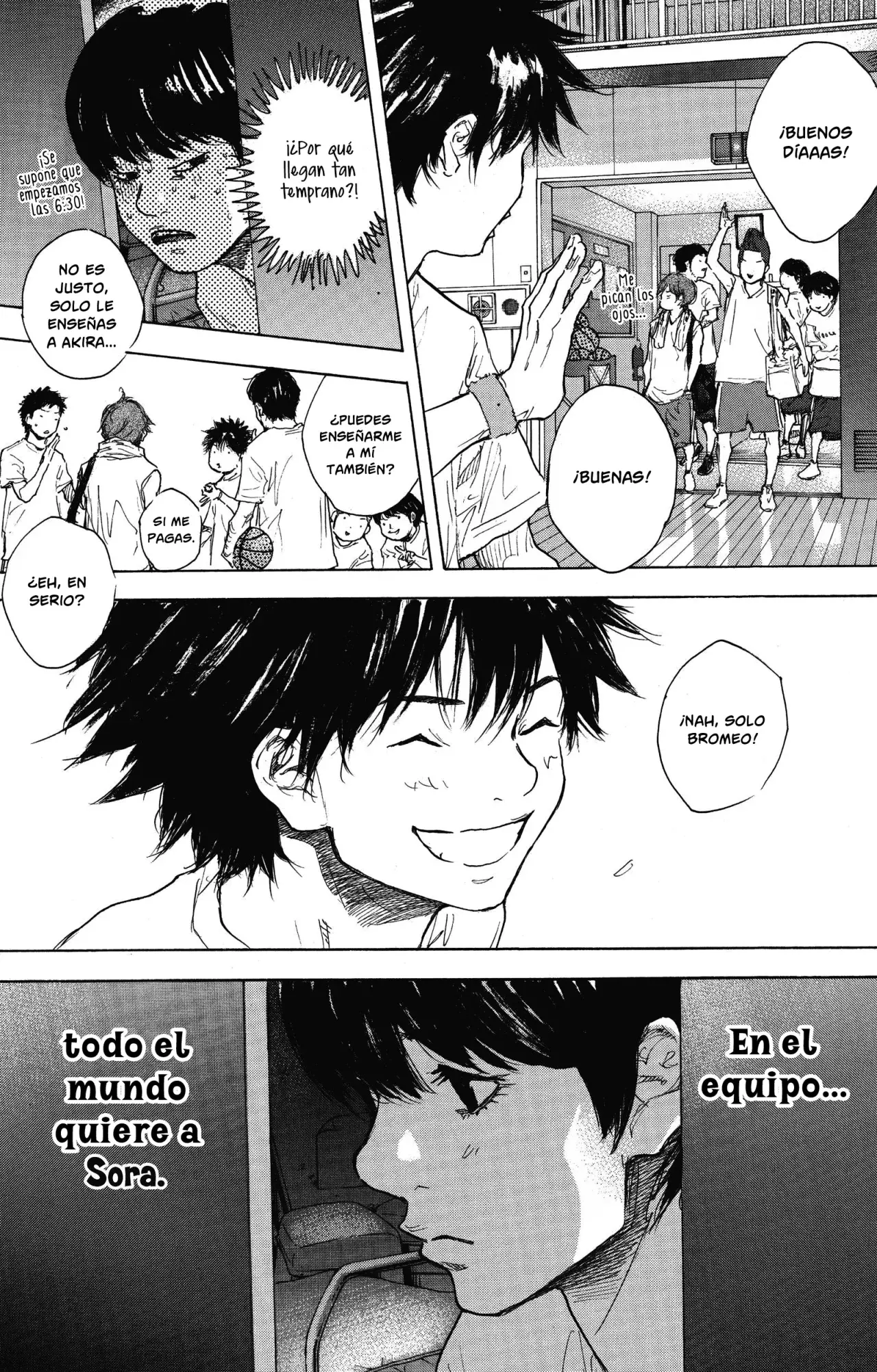 Ahiru no Sora capítulo 303, página 40