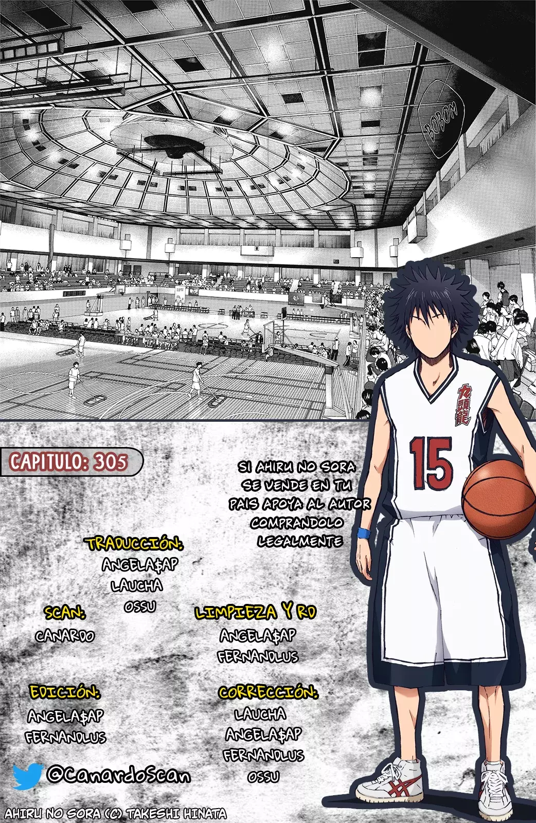 Ahiru no Sora capítulo 305, página 1