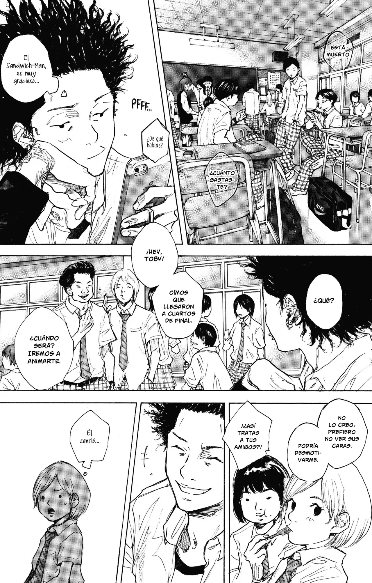 Ahiru no Sora capítulo 305, página 9