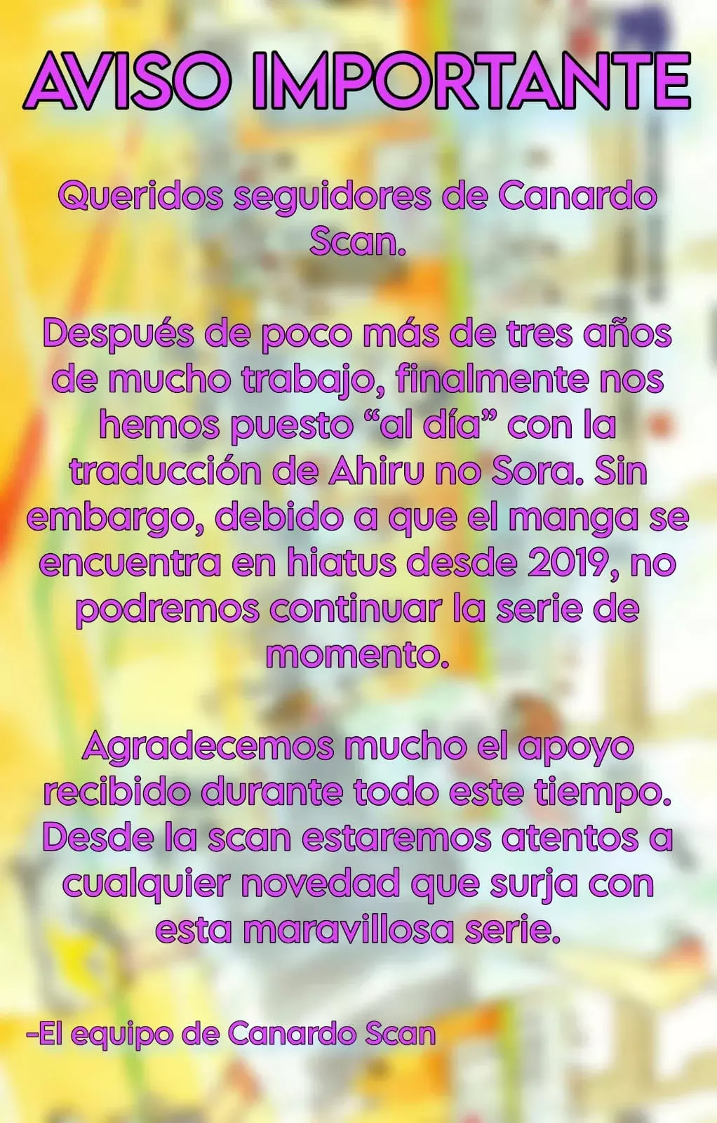 Ahiru no Sora capítulo 306, página 34