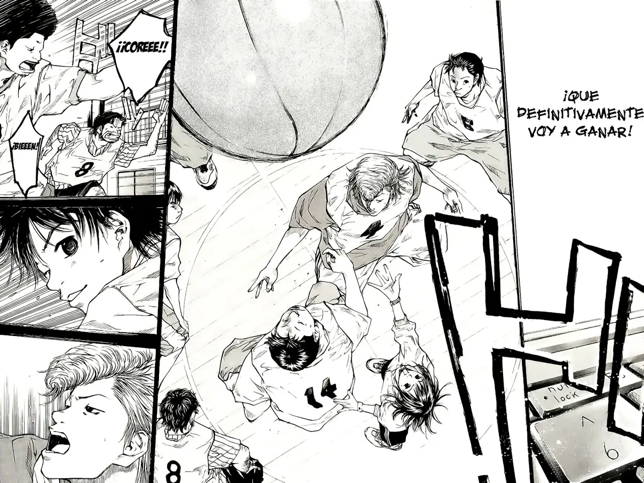 Ahiru no Sora capítulo 38, página 13