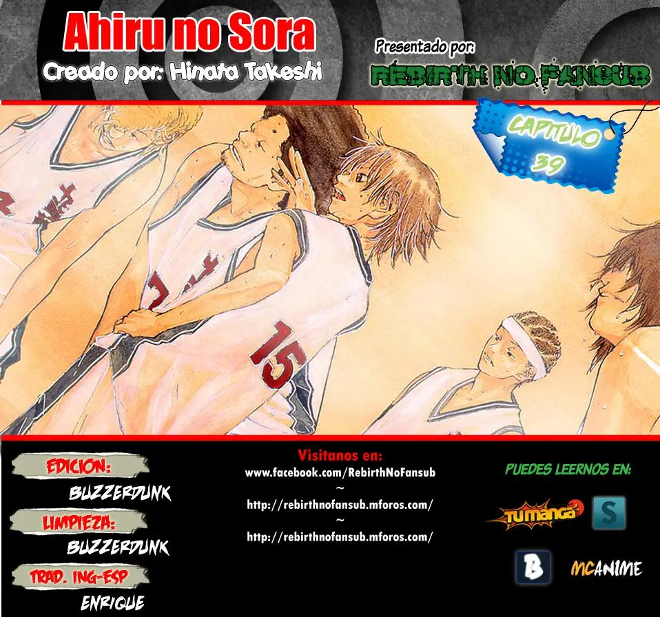 Ahiru no Sora capítulo 39, página 1