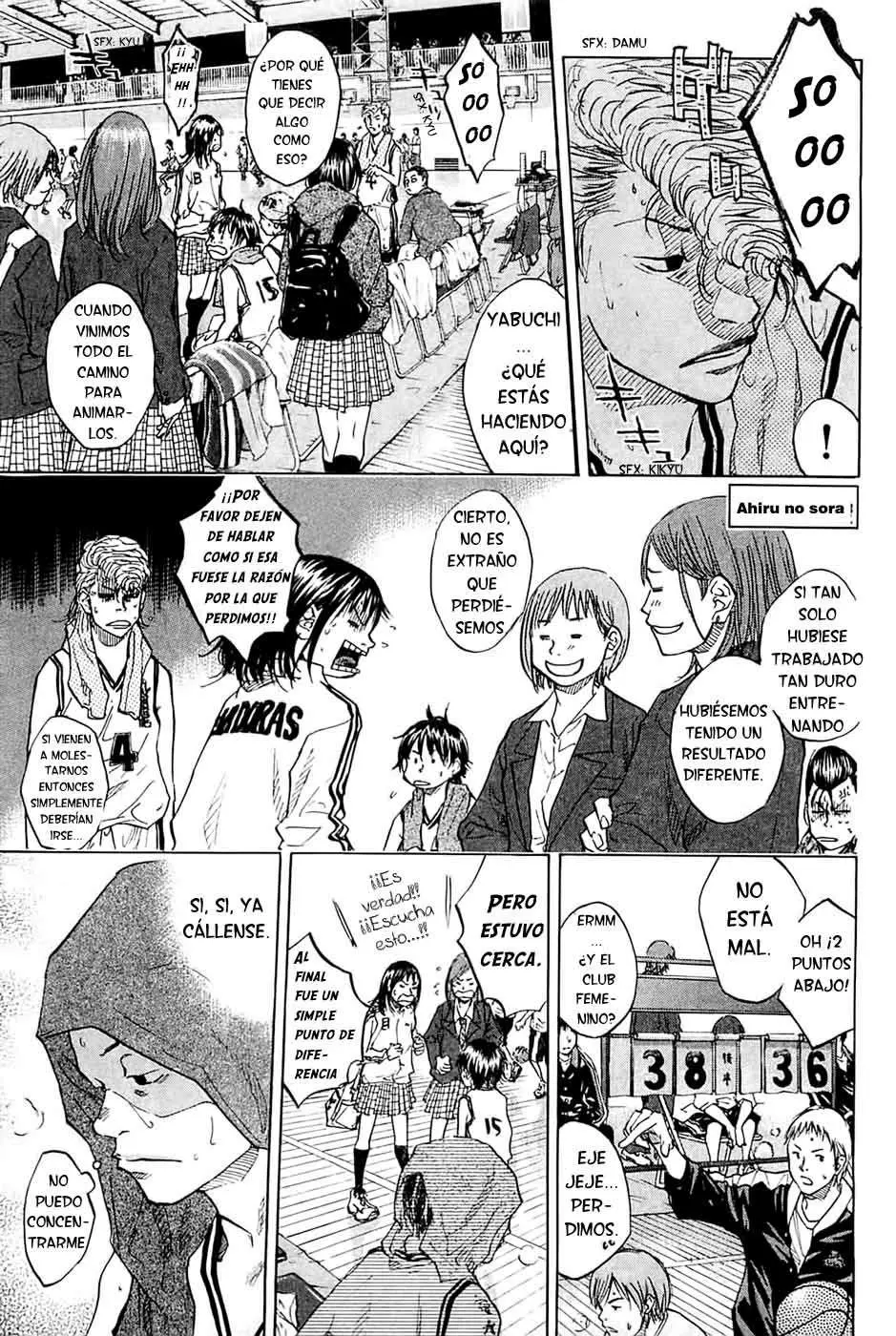 Ahiru no Sora capítulo 78, página 3