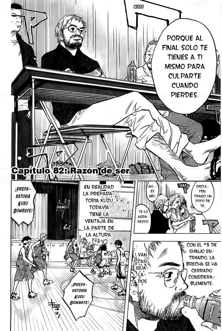 Ahiru no Sora capítulo 82, página 4
