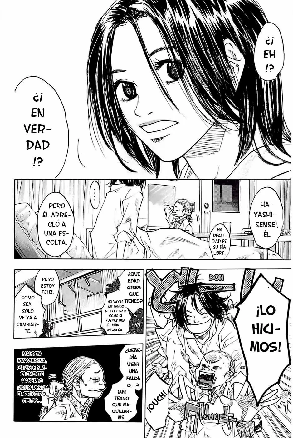 Ahiru no Sora capítulo 83, página 4