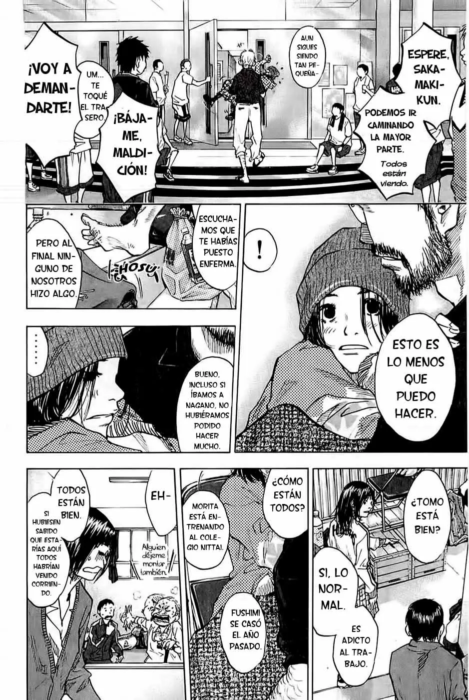 Ahiru no Sora capítulo 83, página 18
