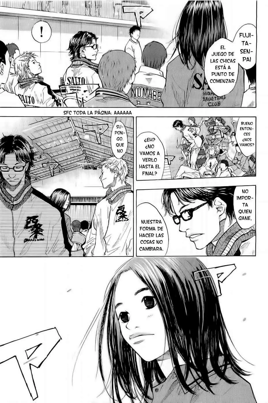 Ahiru no Sora capítulo 86, página 17
