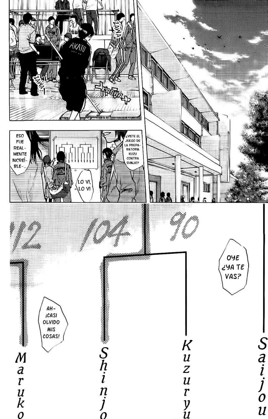 Ahiru no Sora capítulo 89, página 38