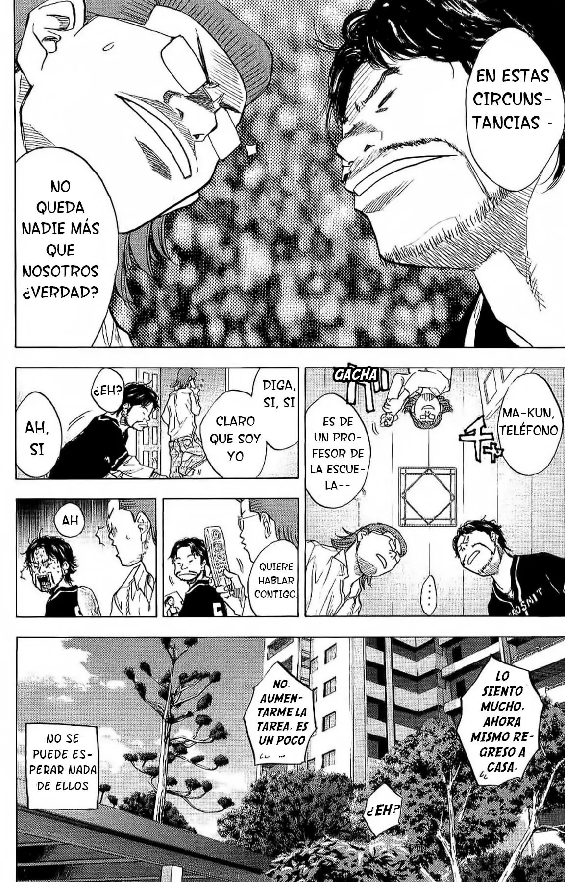 Ahiru no Sora capítulo 93, página 8