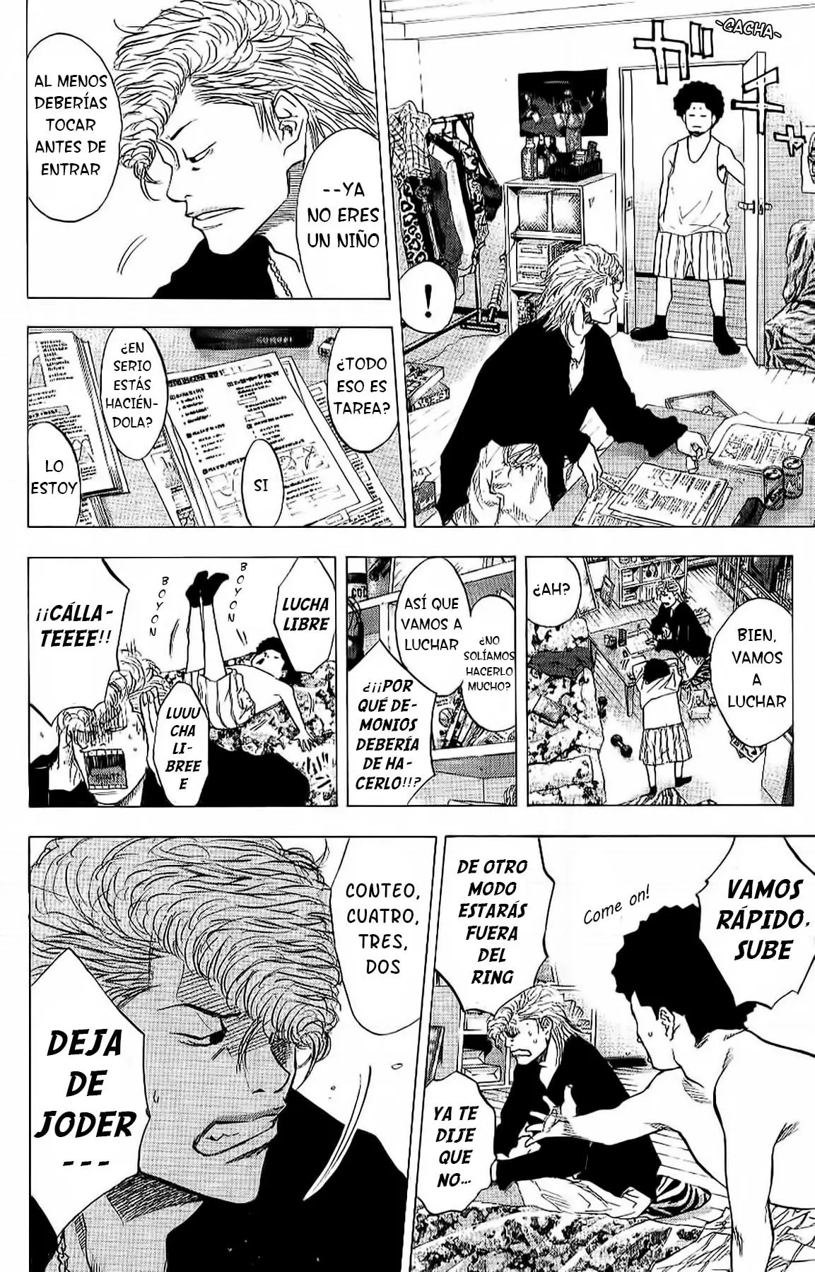 Ahiru no Sora capítulo 95, página 4