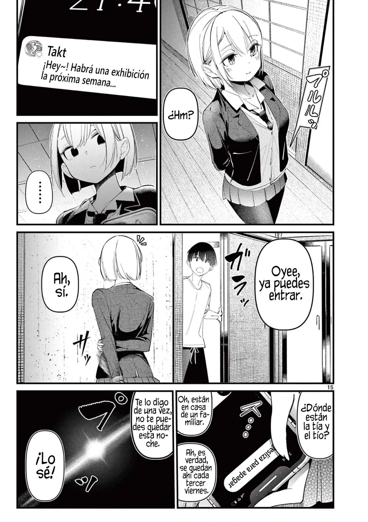 Aitsu no Kanojo capítulo 1, página 16