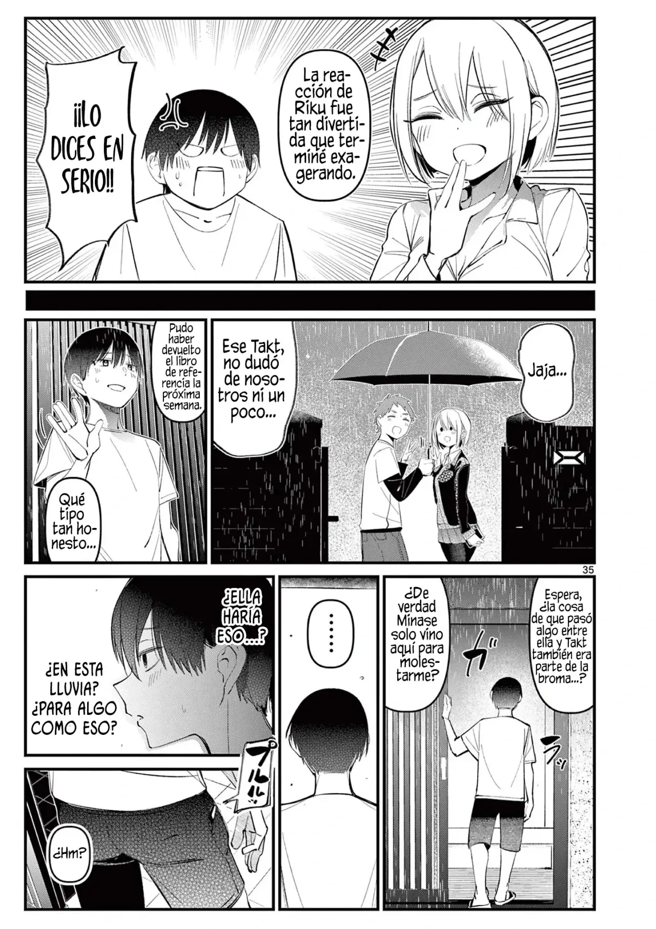 Aitsu no Kanojo capítulo 1, página 36