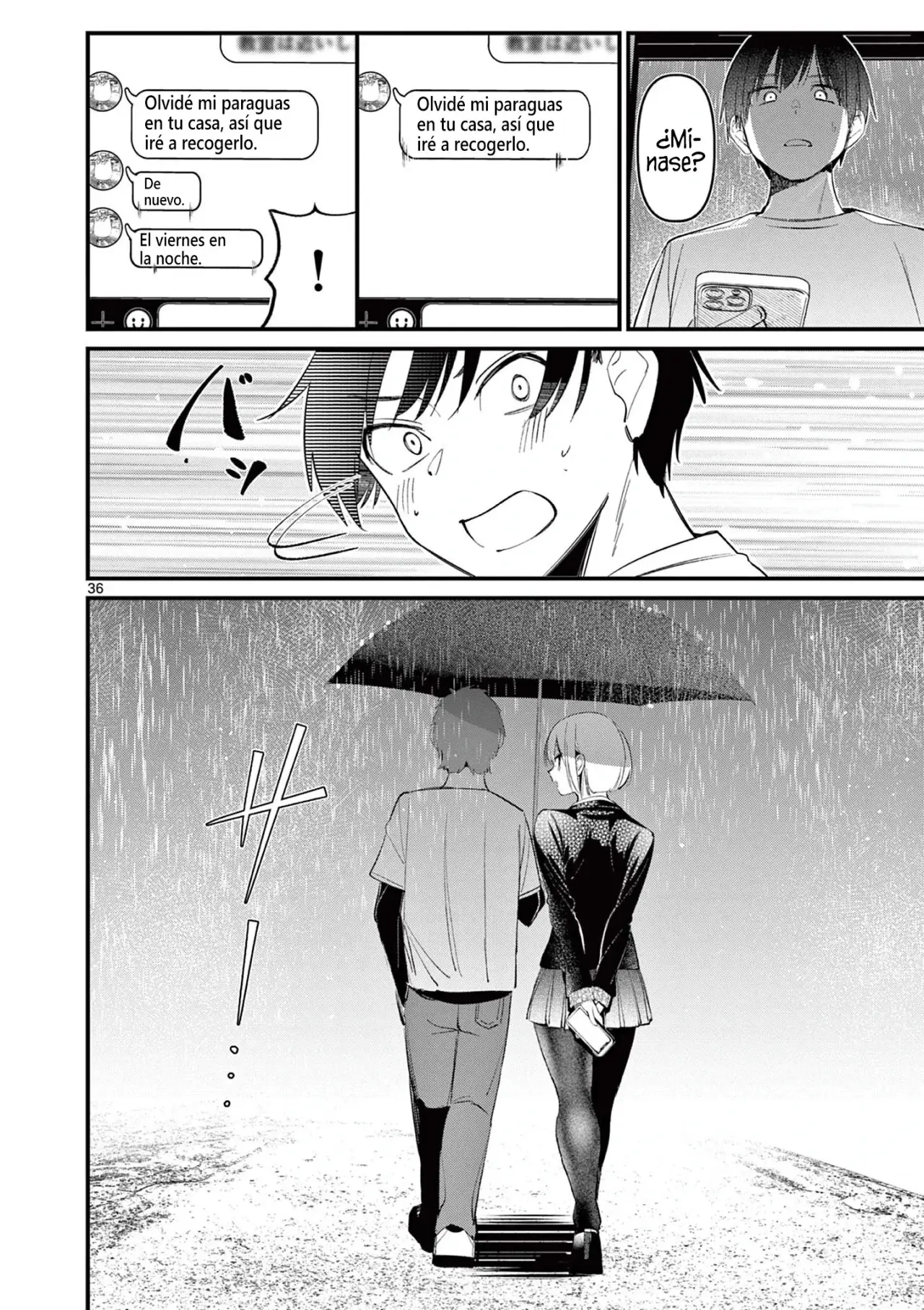 Aitsu no Kanojo capítulo 1, página 37