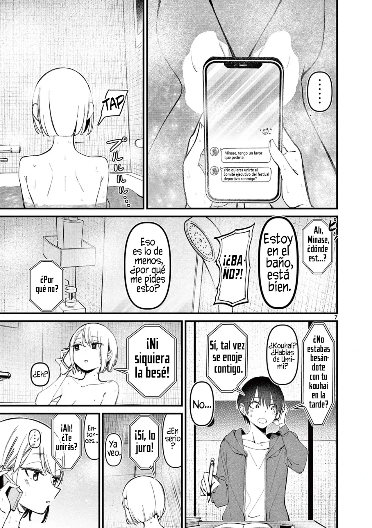 Aitsu no Kanojo capítulo 11, página 9