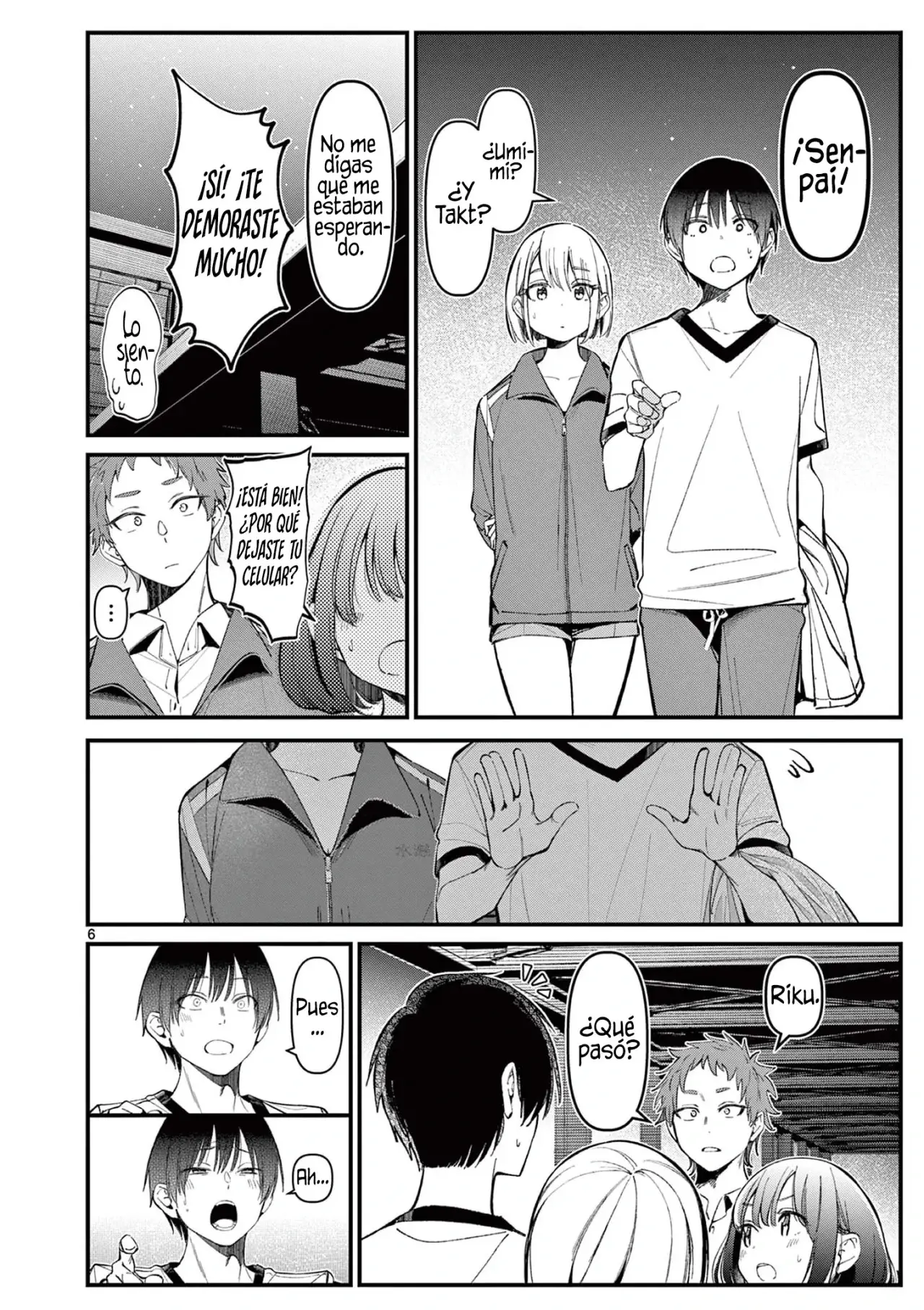 Aitsu no Kanojo capítulo 14, página 8