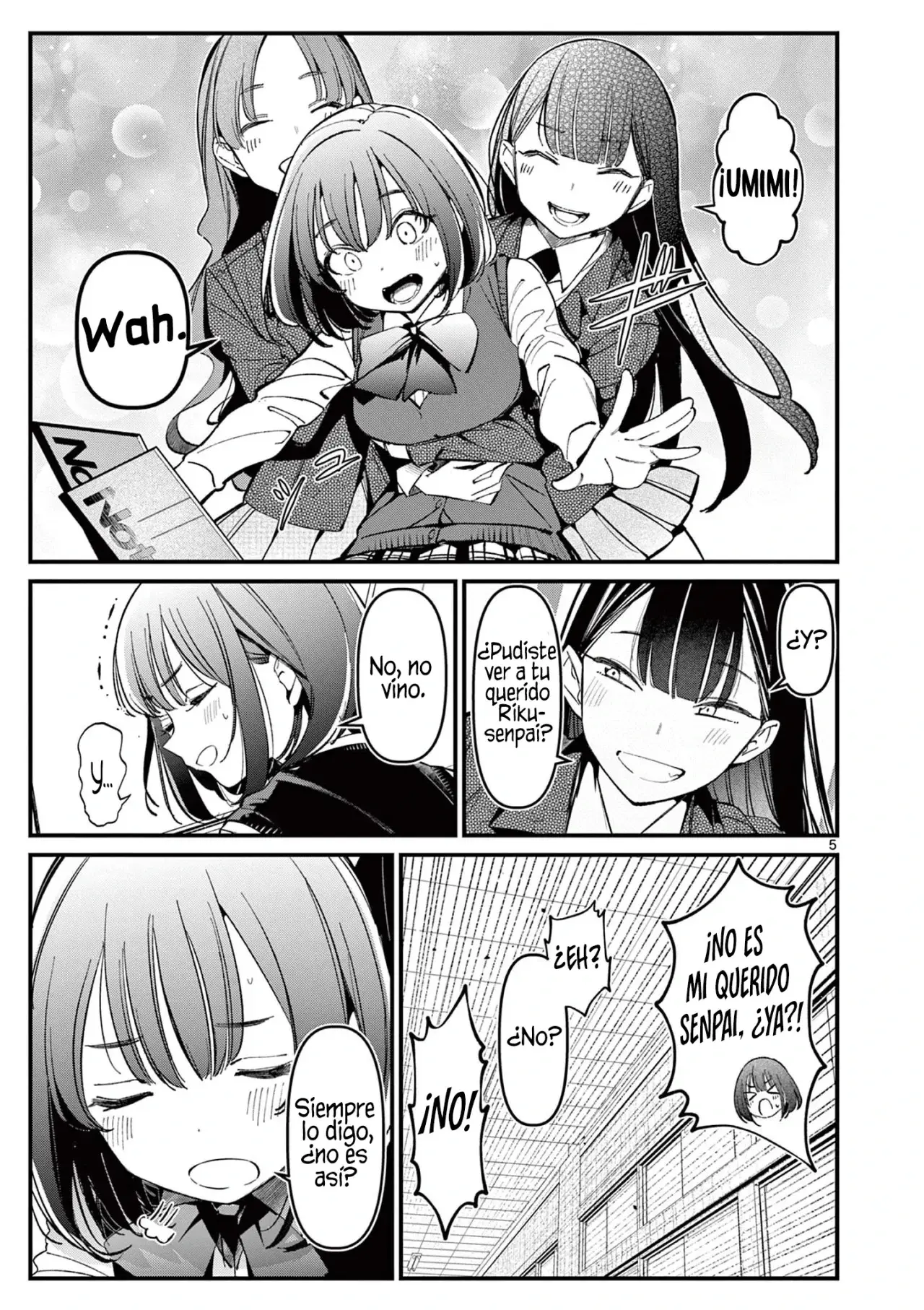 Aitsu no Kanojo capítulo 15, página 7