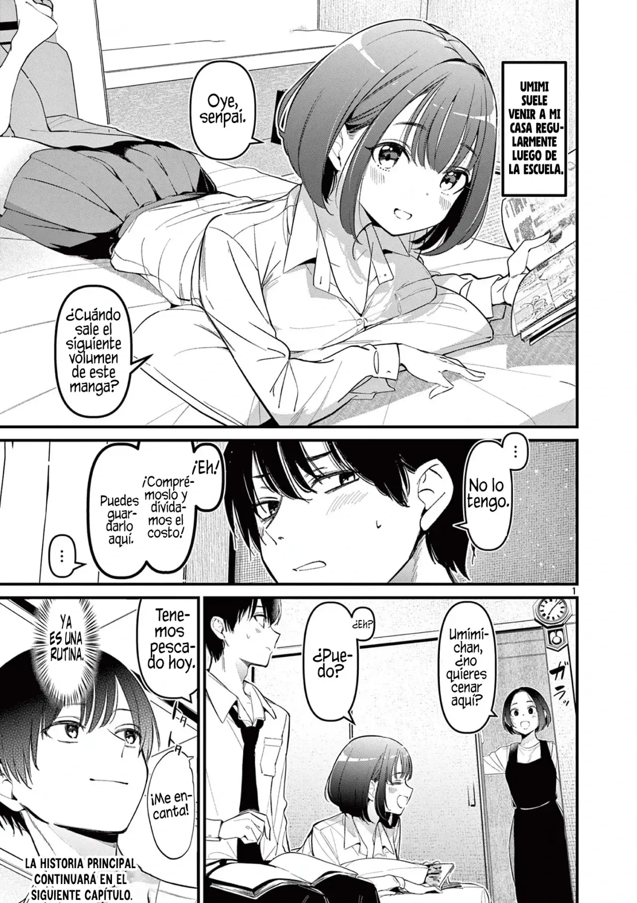 Aitsu no Kanojo capítulo 17.5, página 3