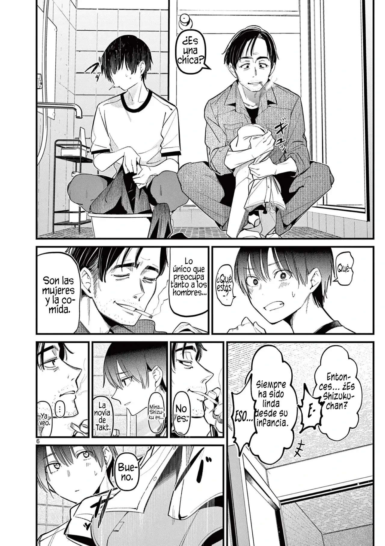 Aitsu no Kanojo capítulo 17, página 8
