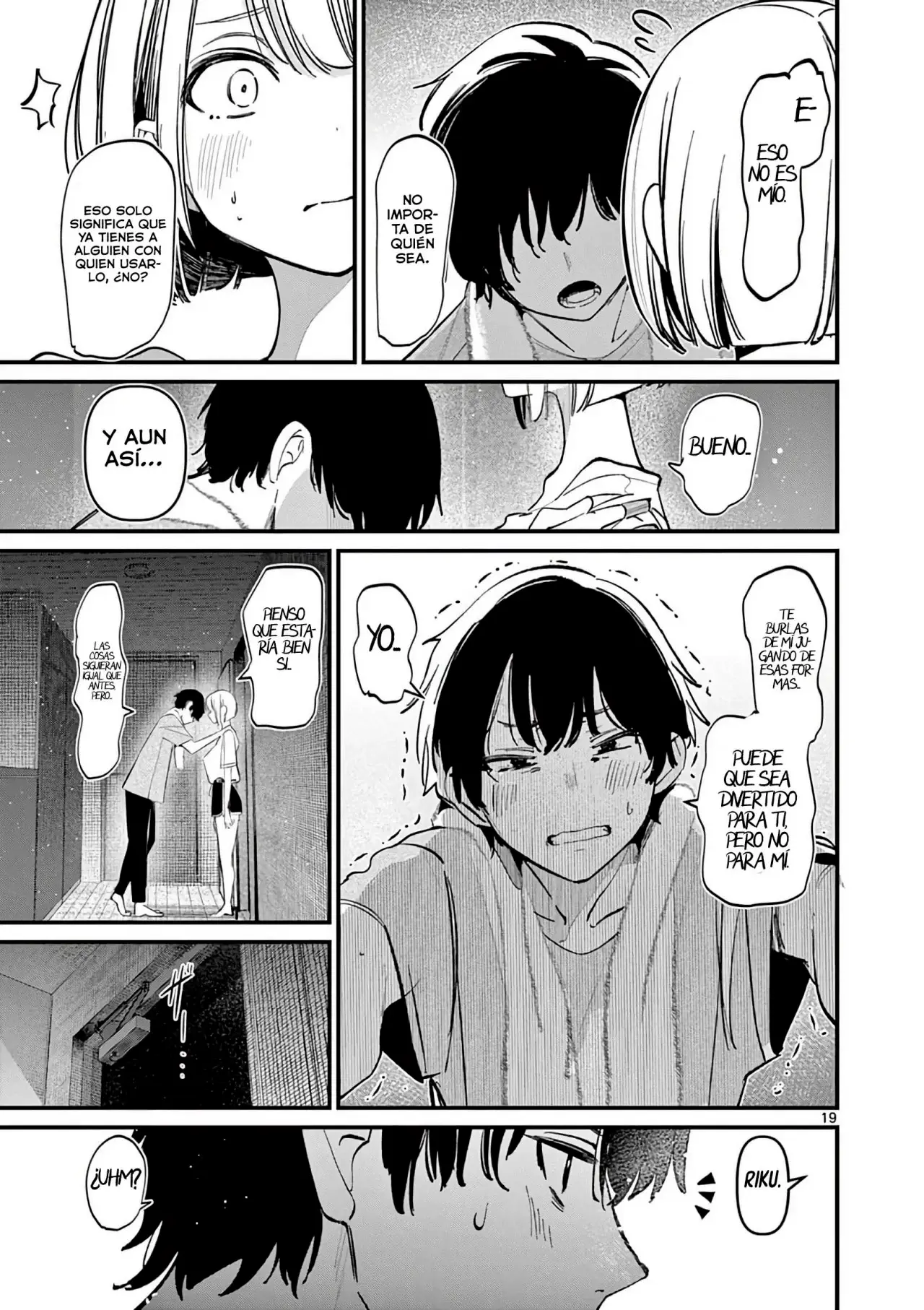 Aitsu no Kanojo capítulo 18, página 21
