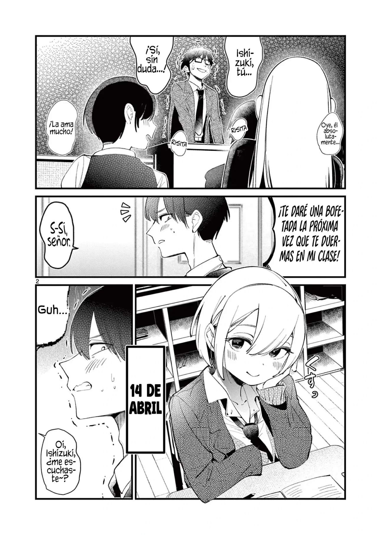 Aitsu no Kanojo capítulo 2, página 4