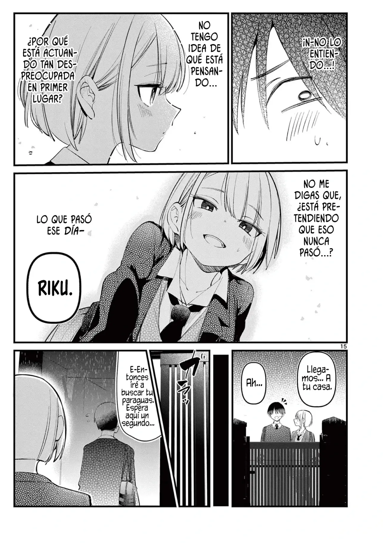 Aitsu no Kanojo capítulo 2, página 17